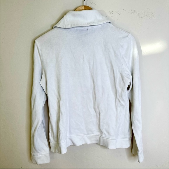 New Lauren Ralph Lauren Sweater Womens Size Large White Toggle Buttons‎ Pullover - Picture 9 of 11